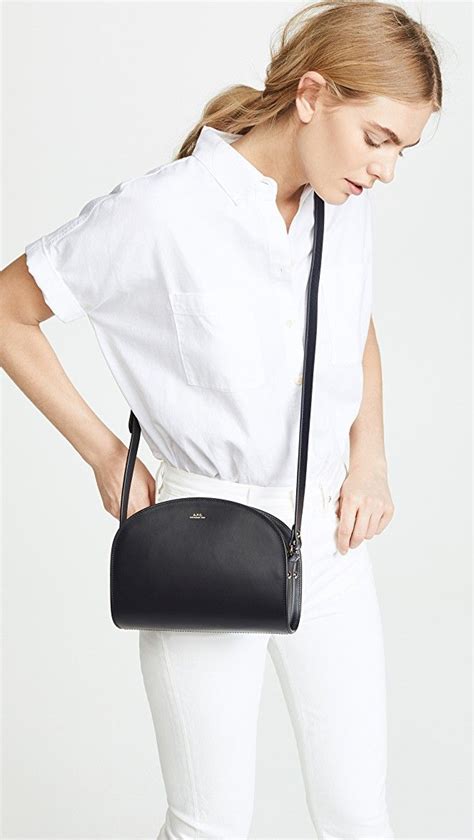 apc half moon bag dupe|half moon crossbody bag.